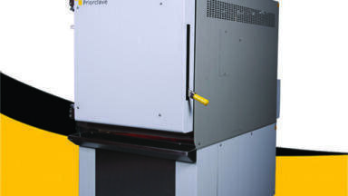 The Sterilising Chamber of the Q63 Autoclave range holds more